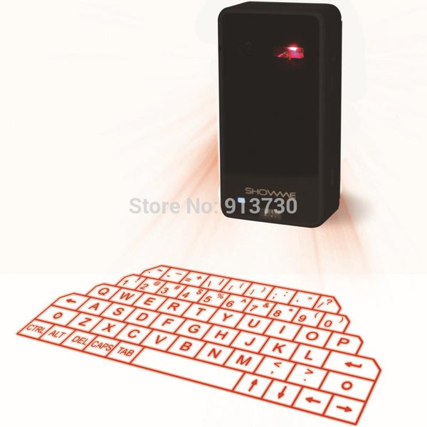 Virtual Laser Keyboard and Mouse for iPad iPhone tablet with Mini Bluetooth Speaker