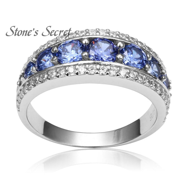Elegant 925 Sterling Silver Engagement Ring - LADSPAD.UK