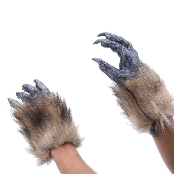 Horror Latex Wolf GloveS