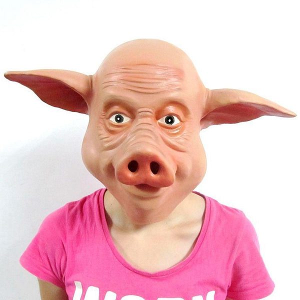 Hilarious Full Head Pig Mask