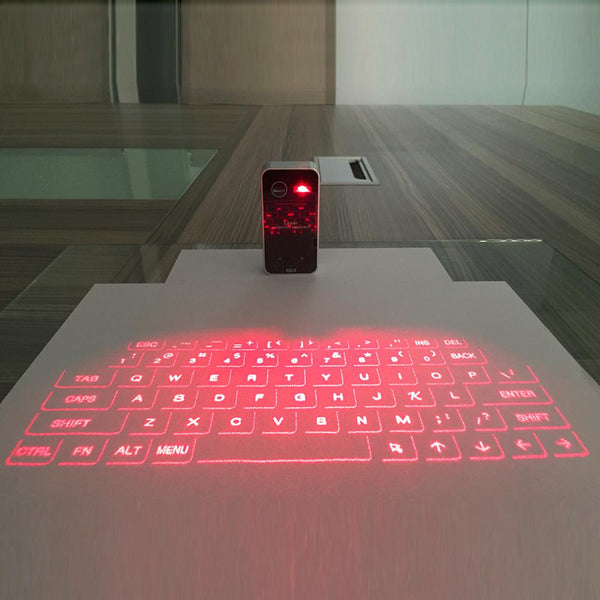 Bluetooth Wireless Mini Portable Laser Virtual Projection Keyboard And Mouse - LADSPAD.UK