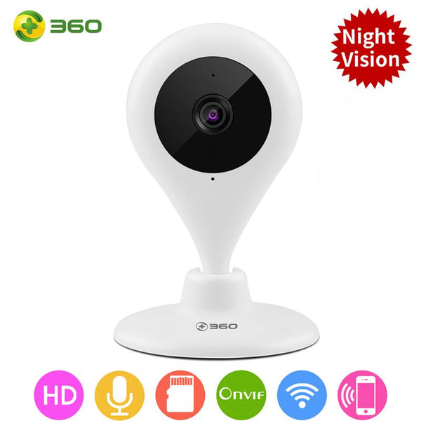 360 Wifi IP Camera 720P Night Wireless Smart Mini Security Camera - LADSPAD.UK
