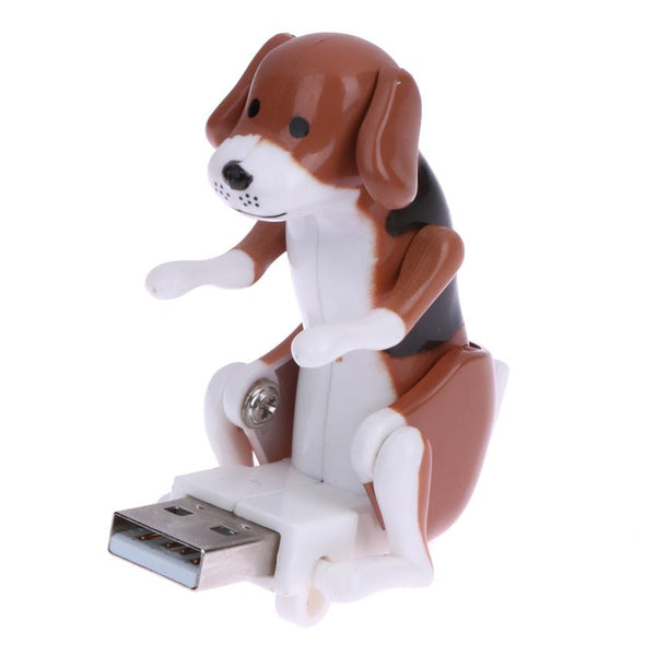 Portable Mini Cute USB 2.0 Funny Humping Spot Dog Rascal Dog Toy Relieve Pressure for Office Worker Best gift For Festival