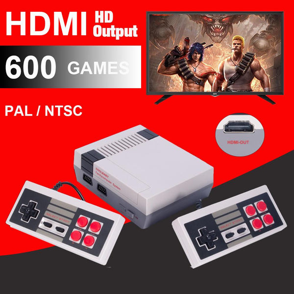 Retro Video Game Console 600+ Built In Classic Games (HD HDMI)