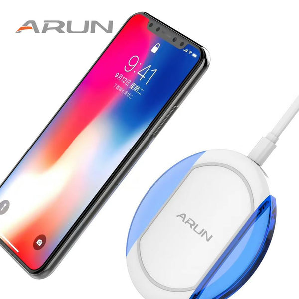 Fast Wireless Charger for iPhone 8 and iPhone X Samsung Galaxy