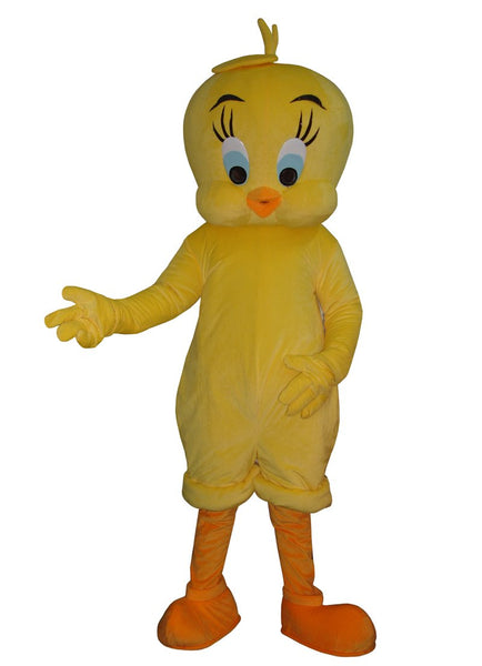 Tweety Looney Tunes Mascot Costume Cartoon Bird Fancy Dress Adult for Halloween party
