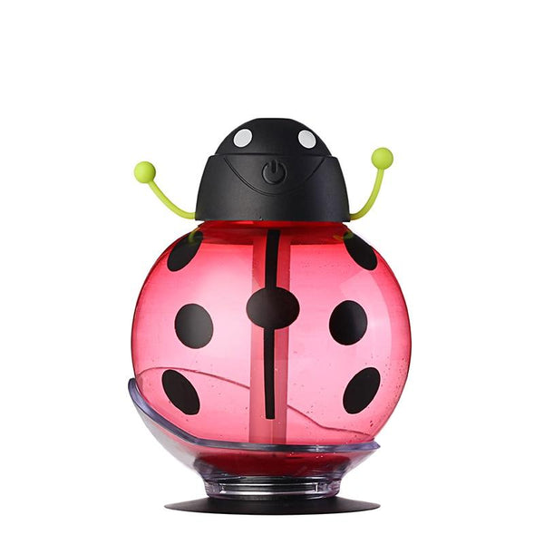 Mini USB Car Air Humidifier Ultrasonic Beetles Humidifier Bottle Led Lights Household Diffuser For Home and Office