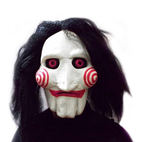Movie Saw Chainsaw massacre Jigsaw Puppet Mask
