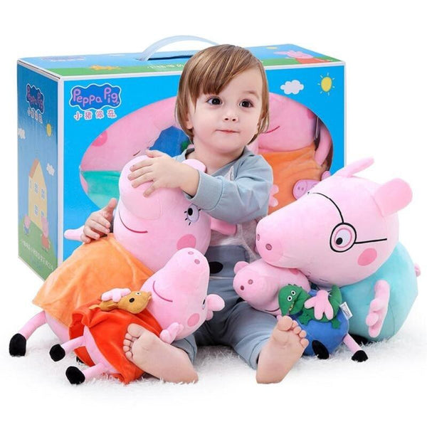 Peppa Pig George Stuffed Plush Family Party Toys Pig Plush Dolls For Girls Gifts Animal Plush Toys
