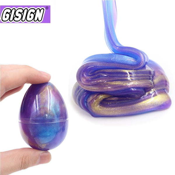 Crystal Slime Ball Fluffy Toys Supplies DIY Glue for Slimes Cloud Kit Soft Clay Light Putty Antistress Toys Kids Slime Egg